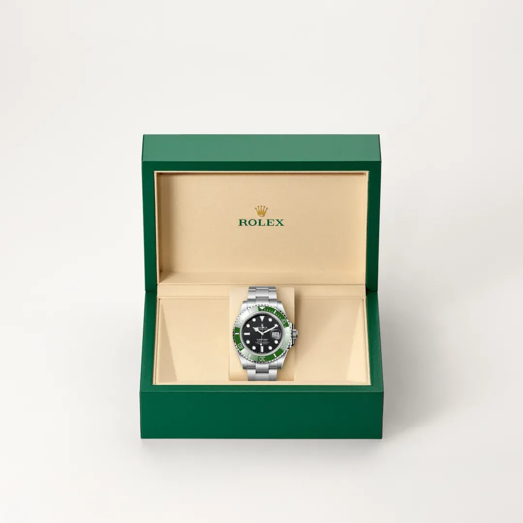 Rolex Submariner aço, M126610LV-0002 | Dryzun Joias